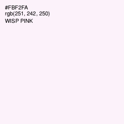 #FBF2FA - Wisp Pink Color Image